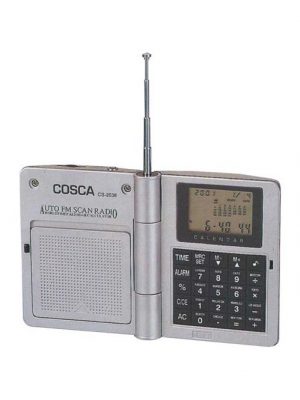 Kalkulator z wielofunkcyjnym zegarem i radiem FM